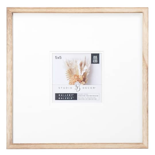 Natural Wood Frame with Mat, Gallery by Studio D&#xE9;cor&#xAE;